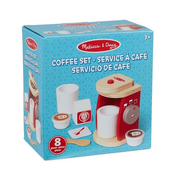 Melissa & Doug Coffee Playset - Picture 1 of 3